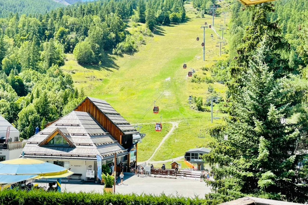 Serre-Chevalierstudio Terrace Next To Ski Slopes Сен-Шафре Экстерьер фото